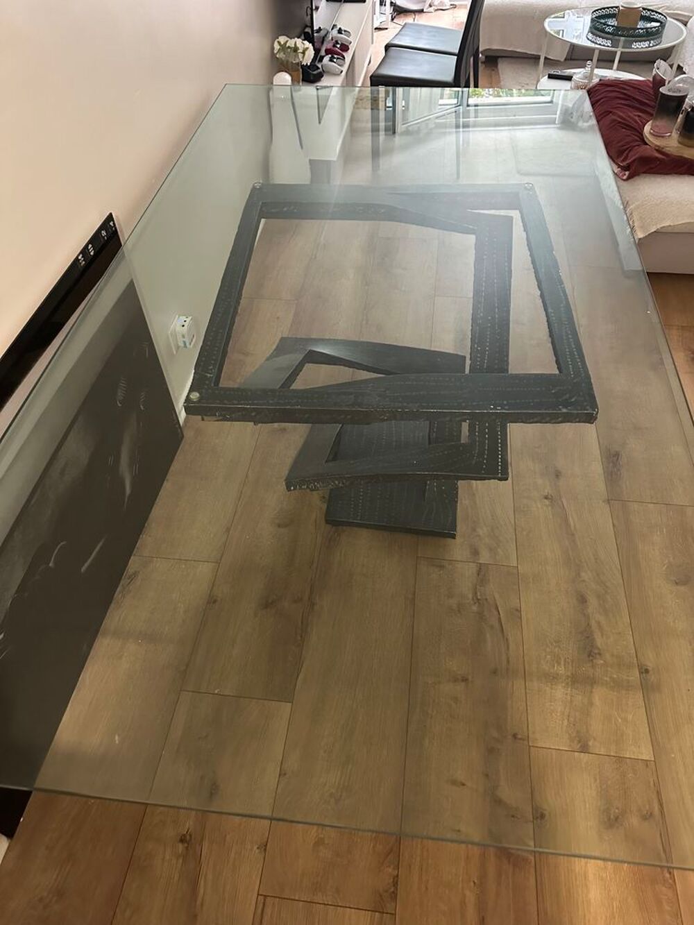 table roche bobois fleur de fer vaL. 230 X H. 76 X P. 125 Cm Meubles