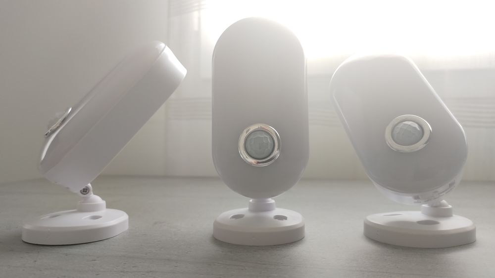 Lot de 3 Balises LED (Neuves) avec D&eacute;tecteur de Mouvement Décoration