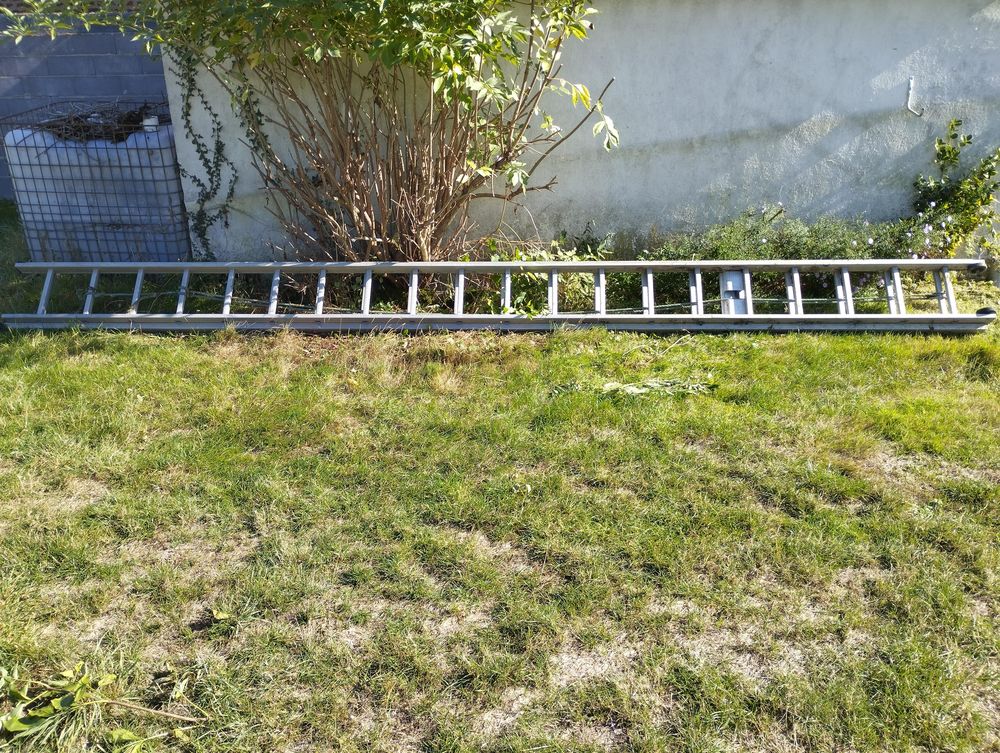 Echelle coulissante alu 10 m Gedimat Bricolage