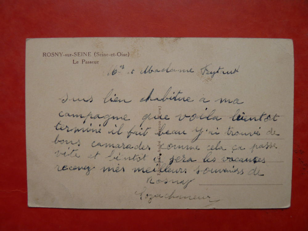 Carte postale ancienne 