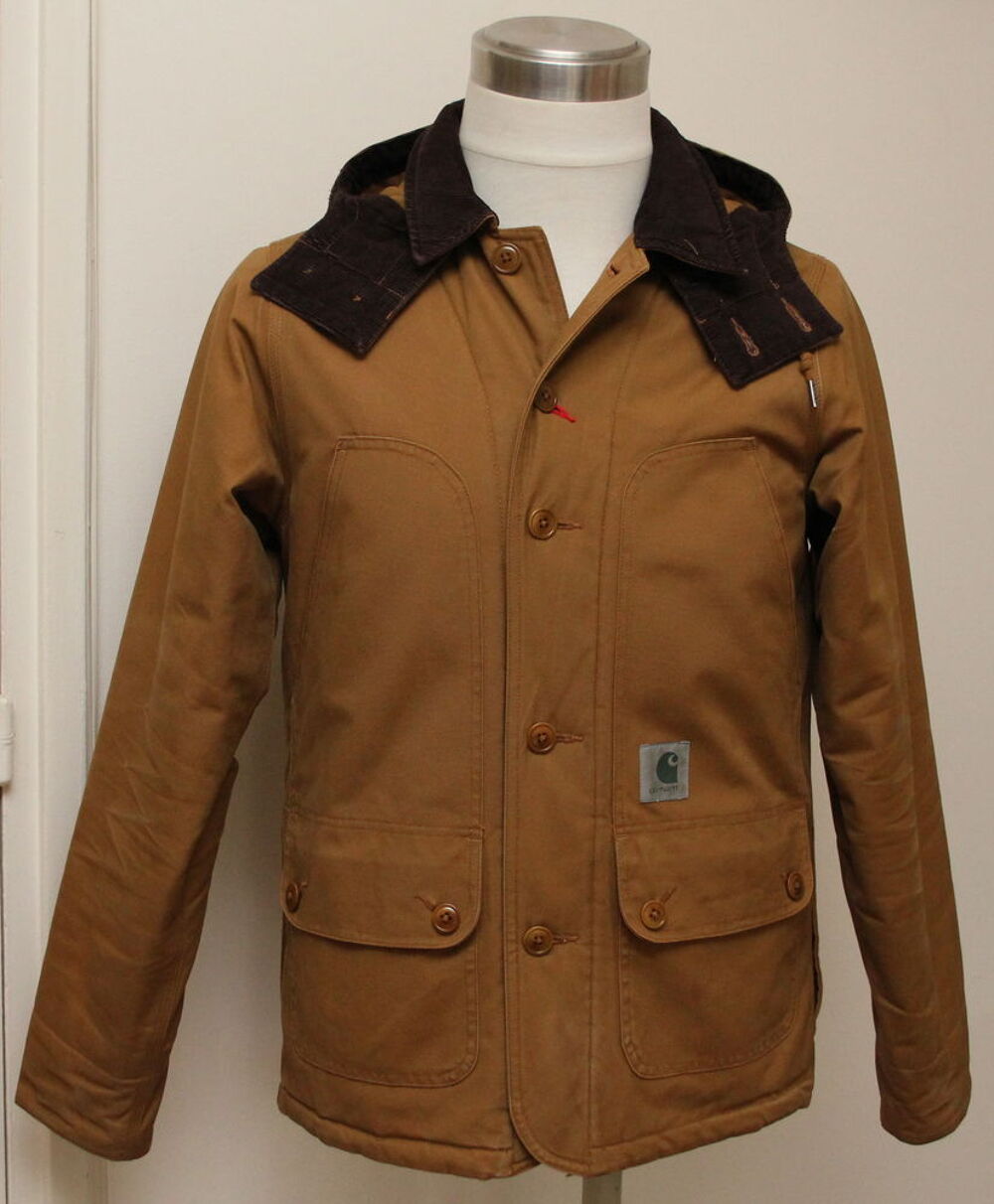 Veste tabac capuche CARHARTT 
Taille S Vêtements