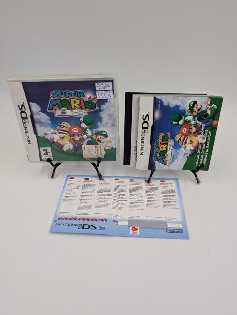 Jeu Nintendo DS Super Mario 64 DS complet + VIP OK 23 Vulbens (74)