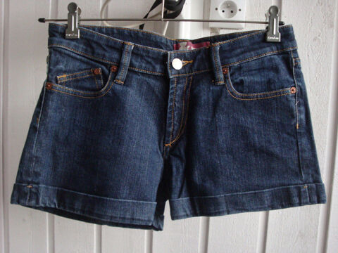 Short en  jean bleu fonc� 10 Houchin (62)
