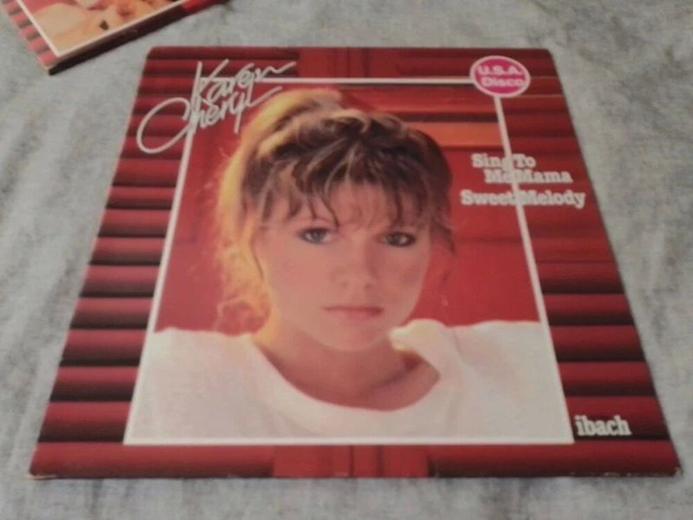 Karen Cheryl Lot De 2 Vinyles Lp 33 Tours Couleur Rouge
CD et vinyles