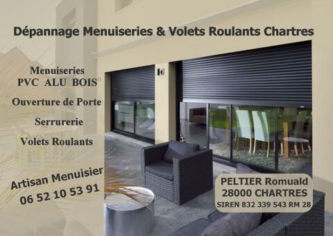 D&eacute;pannage Menuiseries & Volets Roulants Chartres 0 28000 Chartres