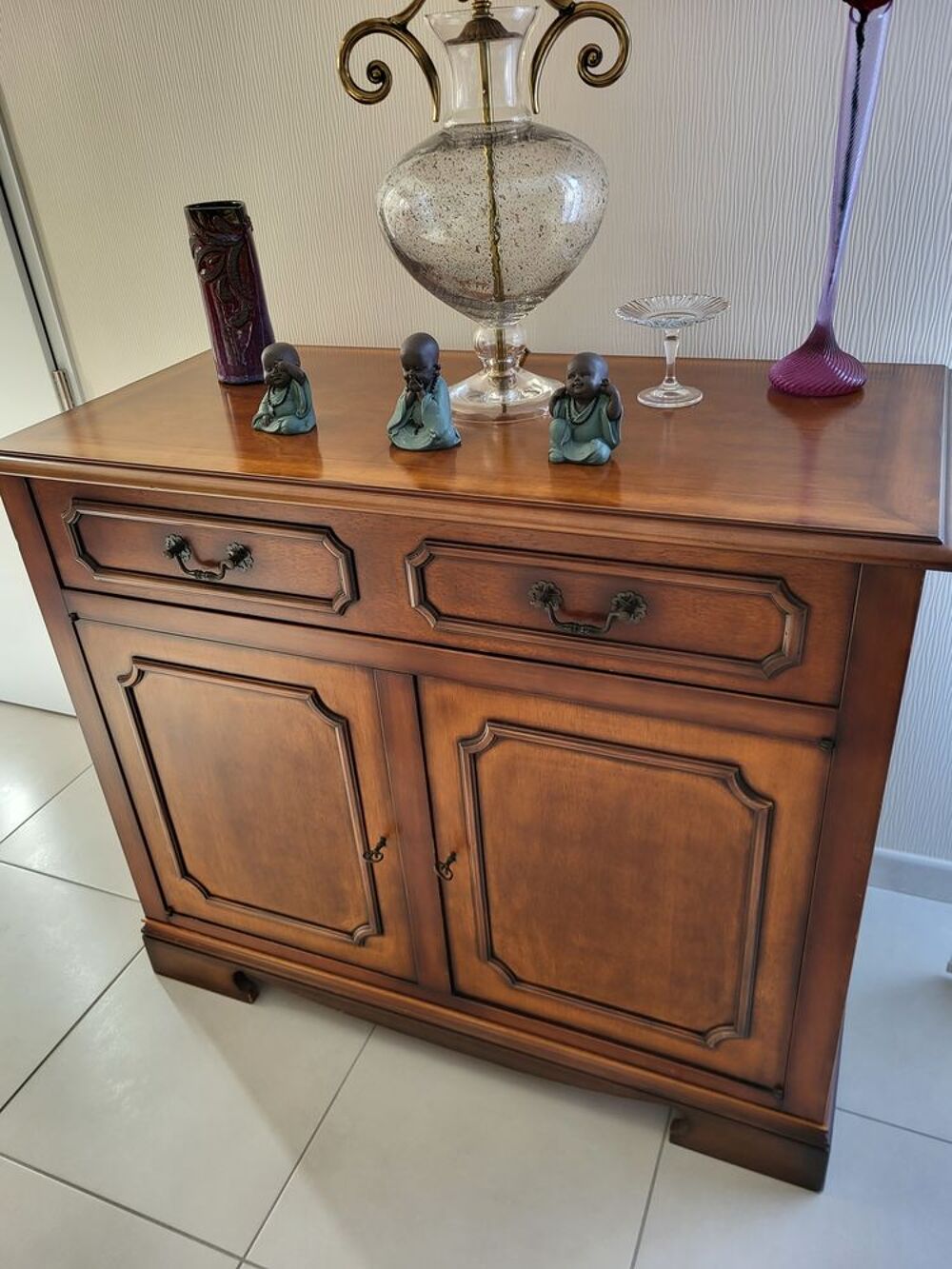 Biblioth&egrave;que et rangement + table + meuble tourne-disque Meubles