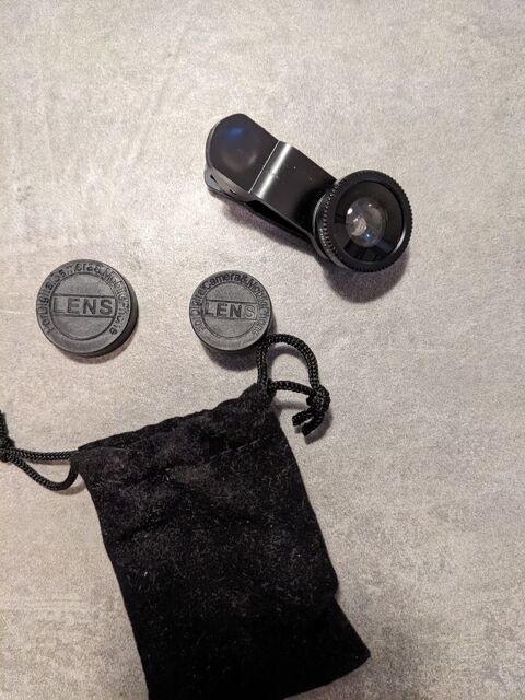 zoom grand angle, lot de lentilles photo vid�o � pince pour  10 Marseille 13 (13)