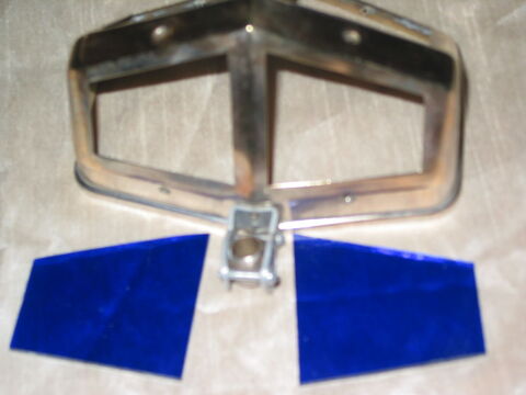 2 VERRES DE LAMPE PIROUETT BLEU VITRAIL pour PETITE lampe DO 10 Marseille 13 (13)