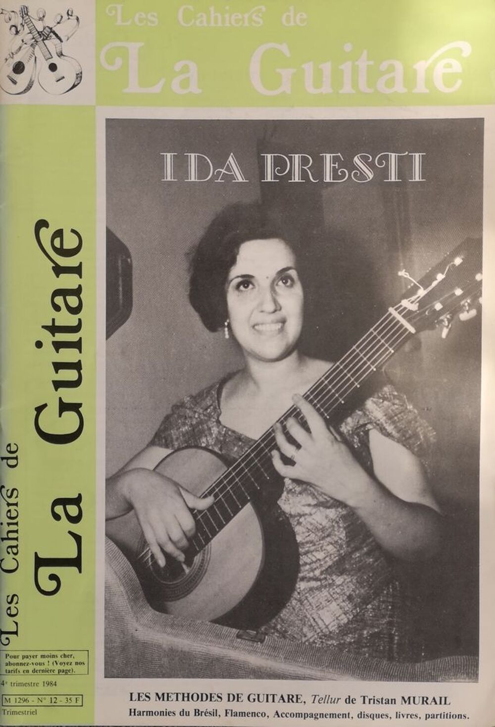 Les cahiers de la guitare Instruments de musique