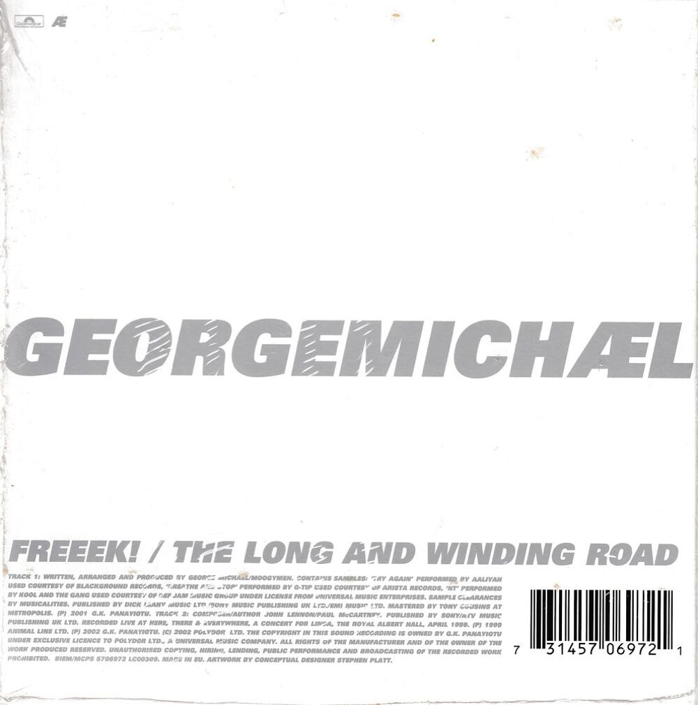CD George Michael Freeek! CD et vinyles