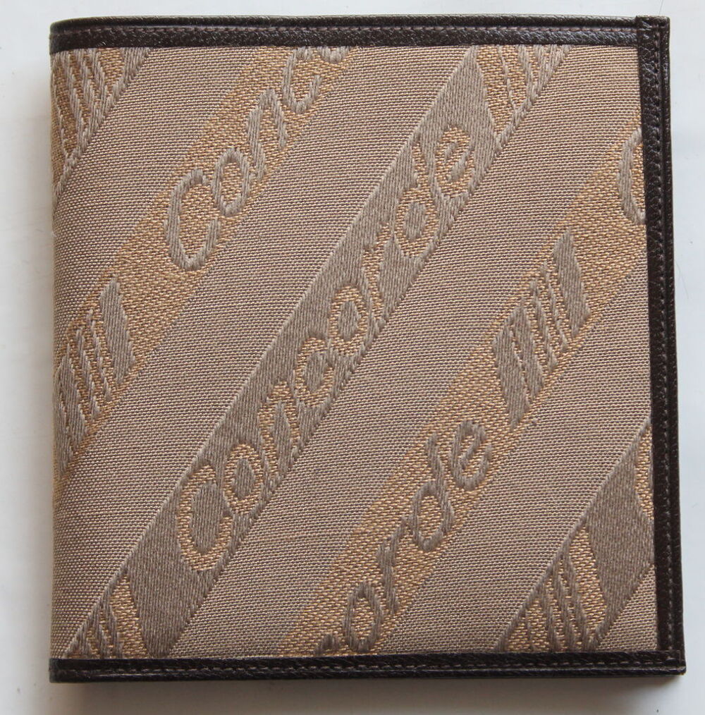 Portefeuille porte cartes CONCORDE AIR FRANCE Ted Lapidus 