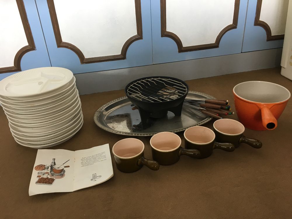 Service &agrave; fondue Cuisine
