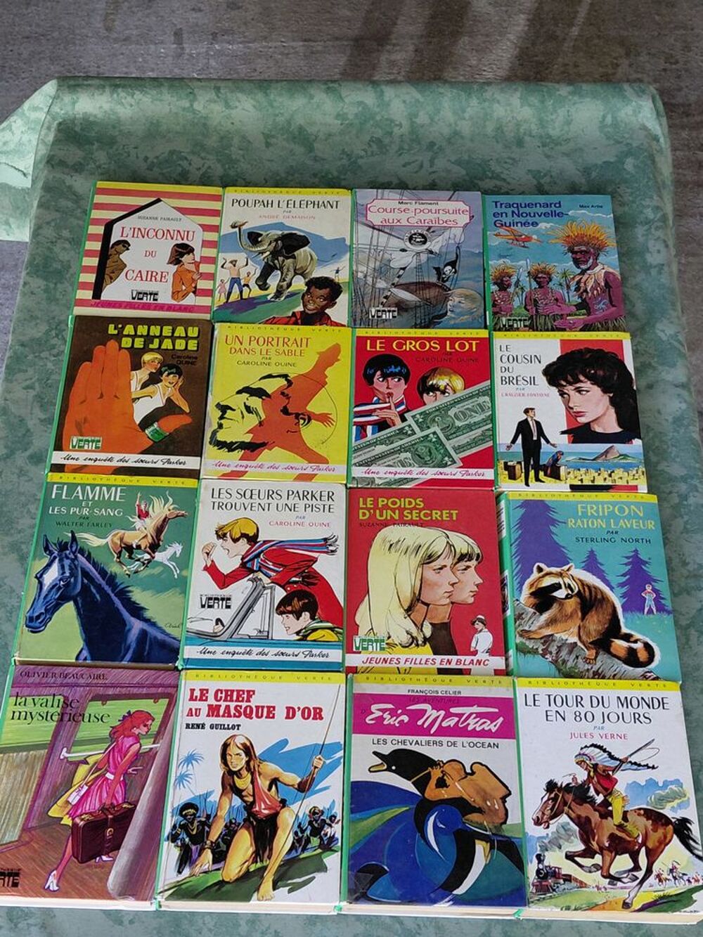 Minis- albums : bibliotheque verte et rose, en exelkent etat Livres et BD