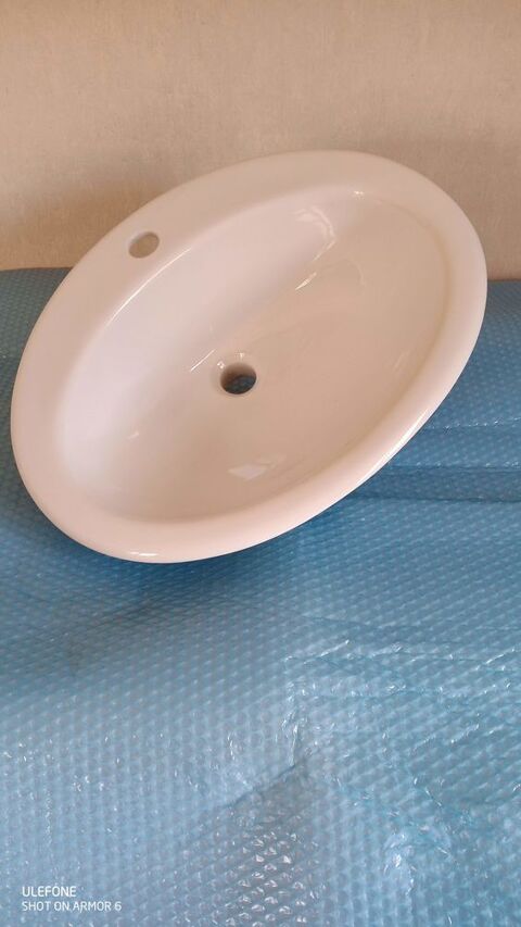 Vasque en cramique blanc neuf jamais utilis 30 Carcassonne (11)