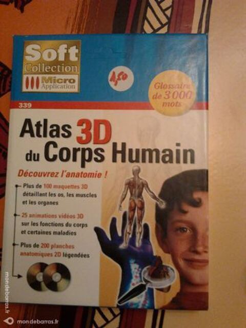JEU PC «ATLAS DU CORPS HUMAIN» 1 Saint-Sulpice-les-Feuilles (87)