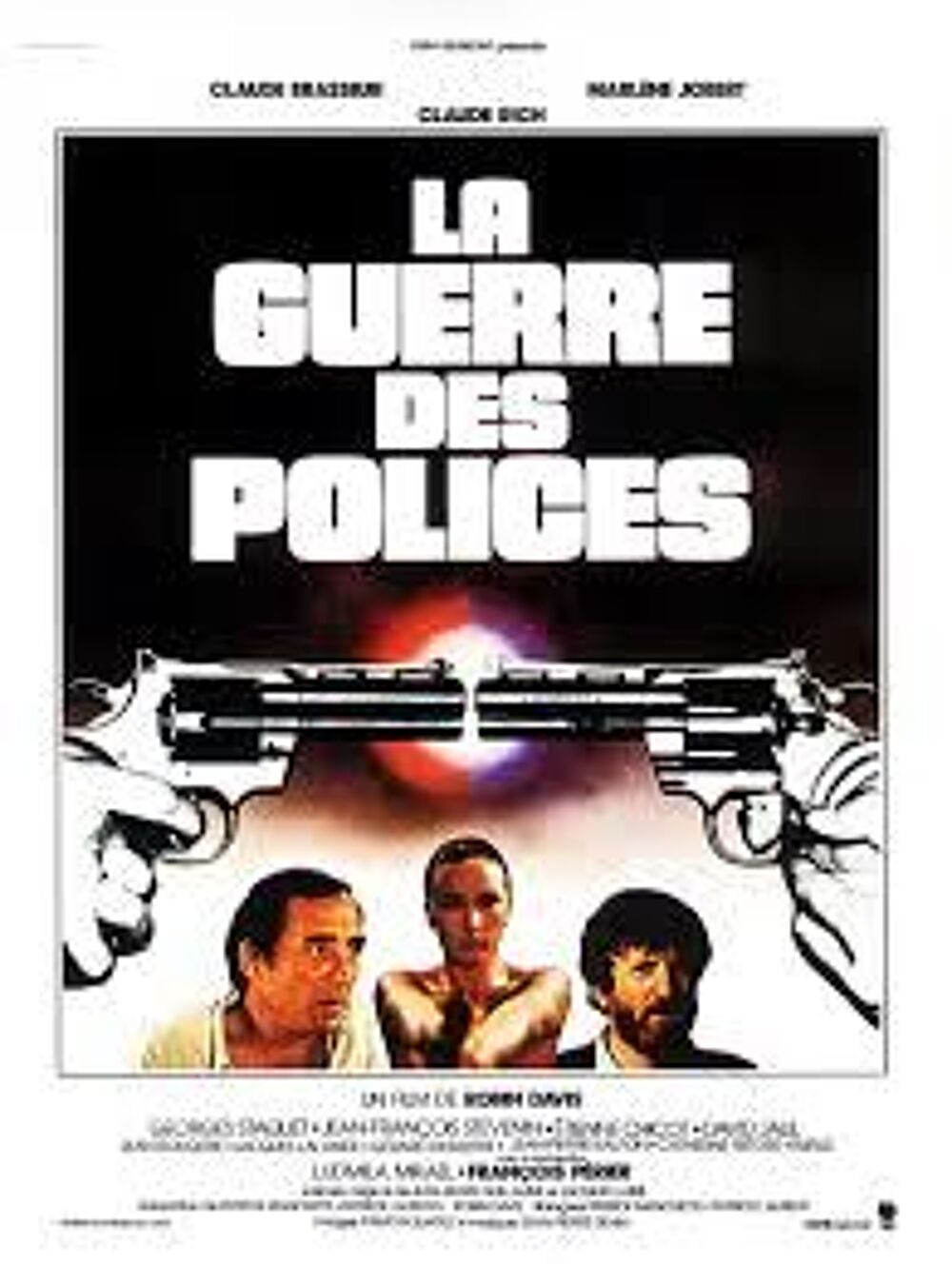 LA GUERRE DES POLICES avec Claude BRASSEUR Paypal accept&eacute; DVD et blu-ray