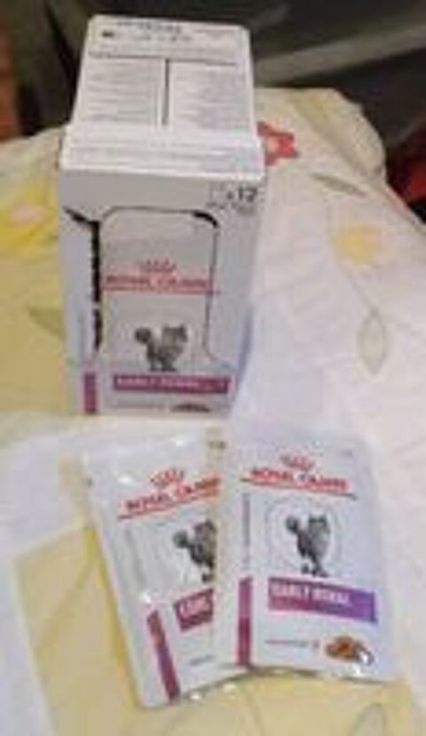   LOT CROQUETTES + SACHETS  EARLY RENAL 