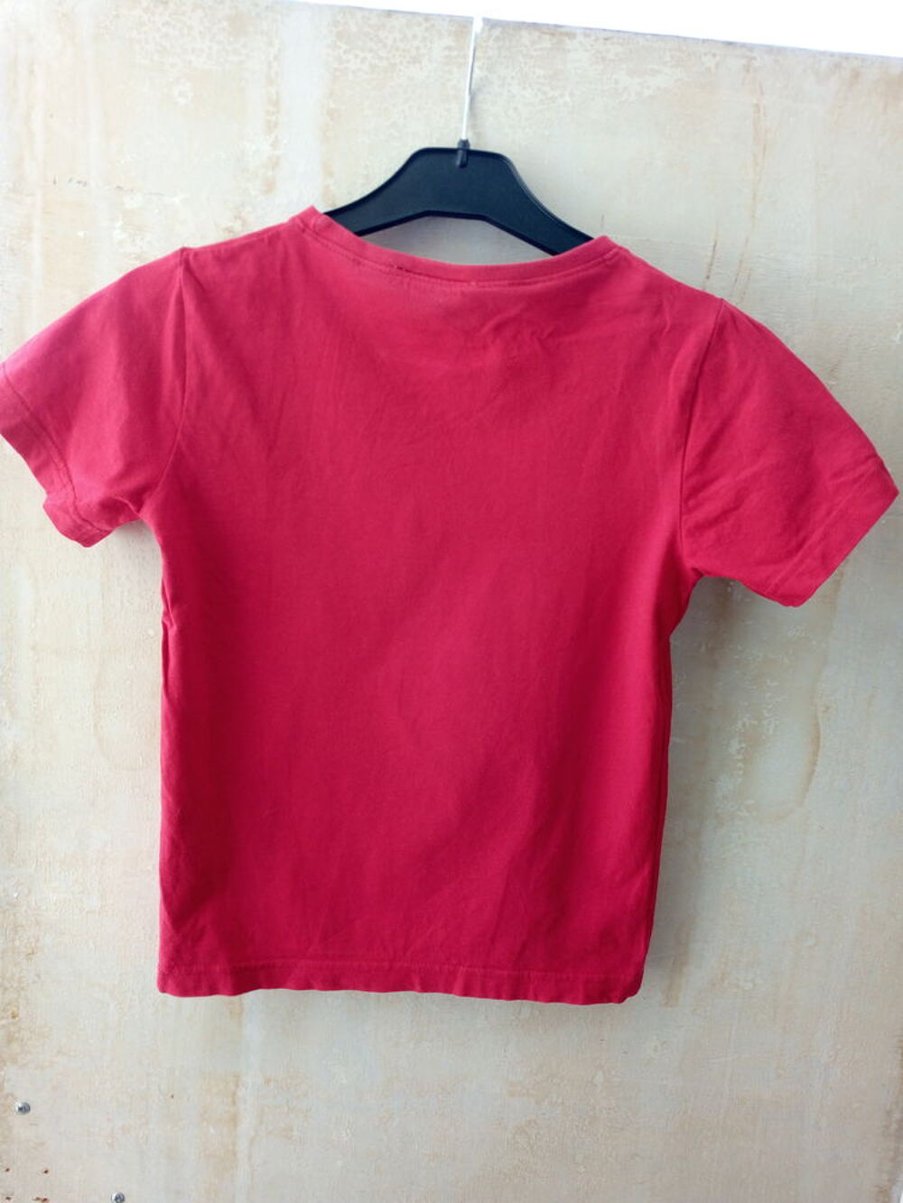 T-shirt manches courtes - Rouge/motifs - NKY - 8 ans Vtements enfants