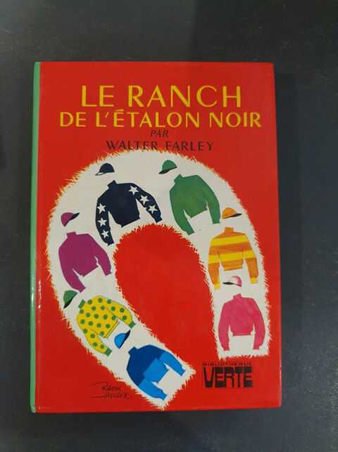 livre bibliotheque verte : le ranch de l'étalon noir  2 Aubvillers (80)