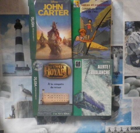 4 BIBLIOTHEQUE VERTE JOHN CARTER LUCAS ET CIE FORT BOYARD LI 4 Bubry (56)