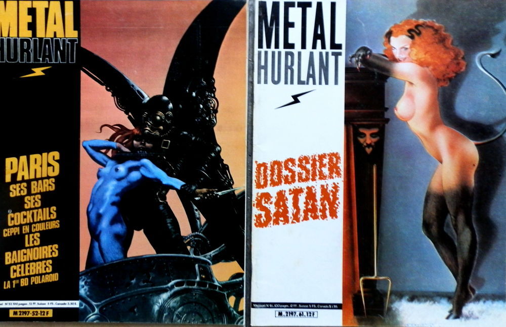 METAL HURLANT Livres et BD