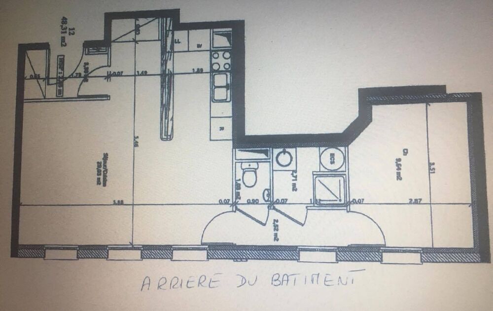Location Appartement Amiens Appartement T2 - 50 m2 Boulevard Beauvillé 780€ CC Amiens