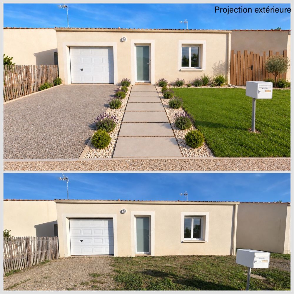 Vente Maison Maison de plain-pied 4 pièces ? 3 chambres ? Notre-Dame-de- Notre-dame-de-riez