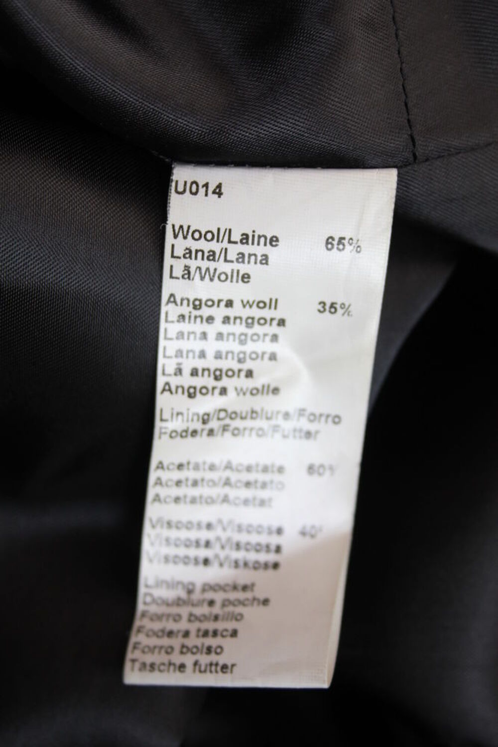 Manteau laine et angora GERARD DAREL T.38 Vêtements