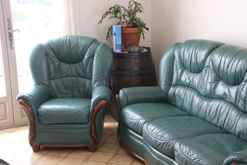 Salon en cuir Meubles