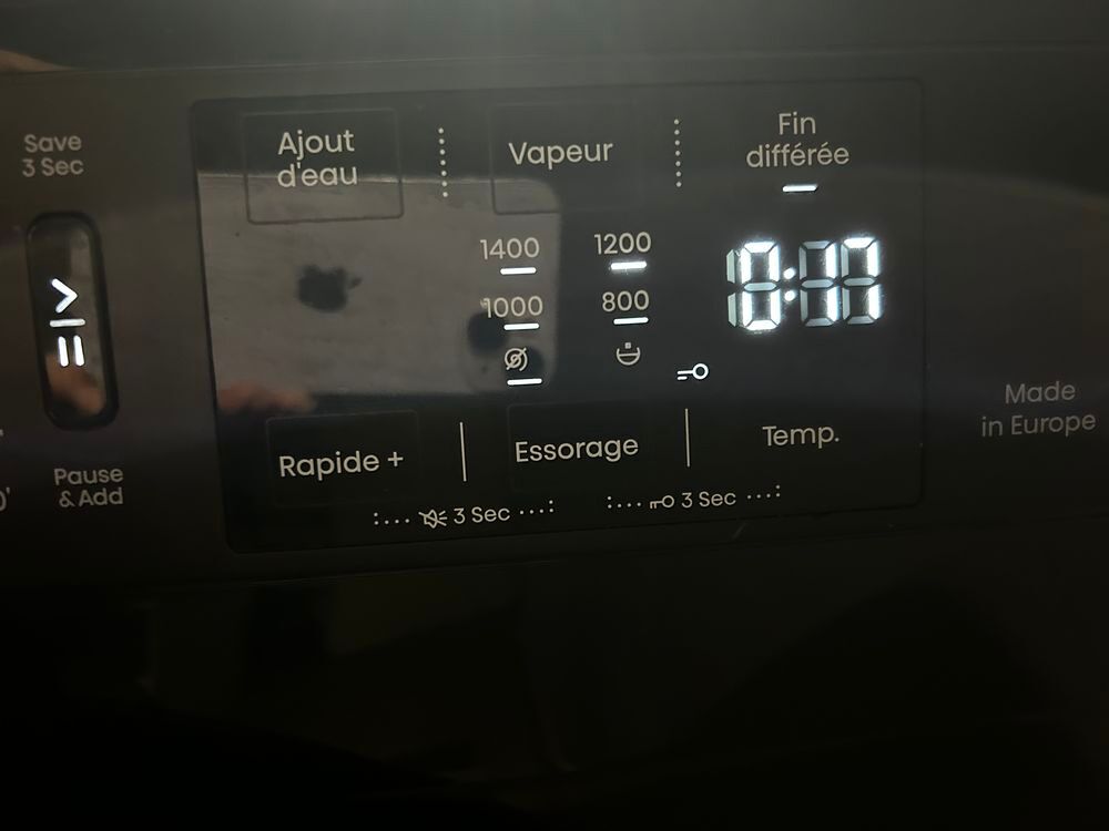 Machine &agrave; laver HISENSE 10 kgs A 2 ans Electroménager