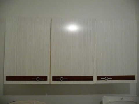 lment mural 3 portes formica blanc nervures grises 120 Celles-sur-Belle (79)