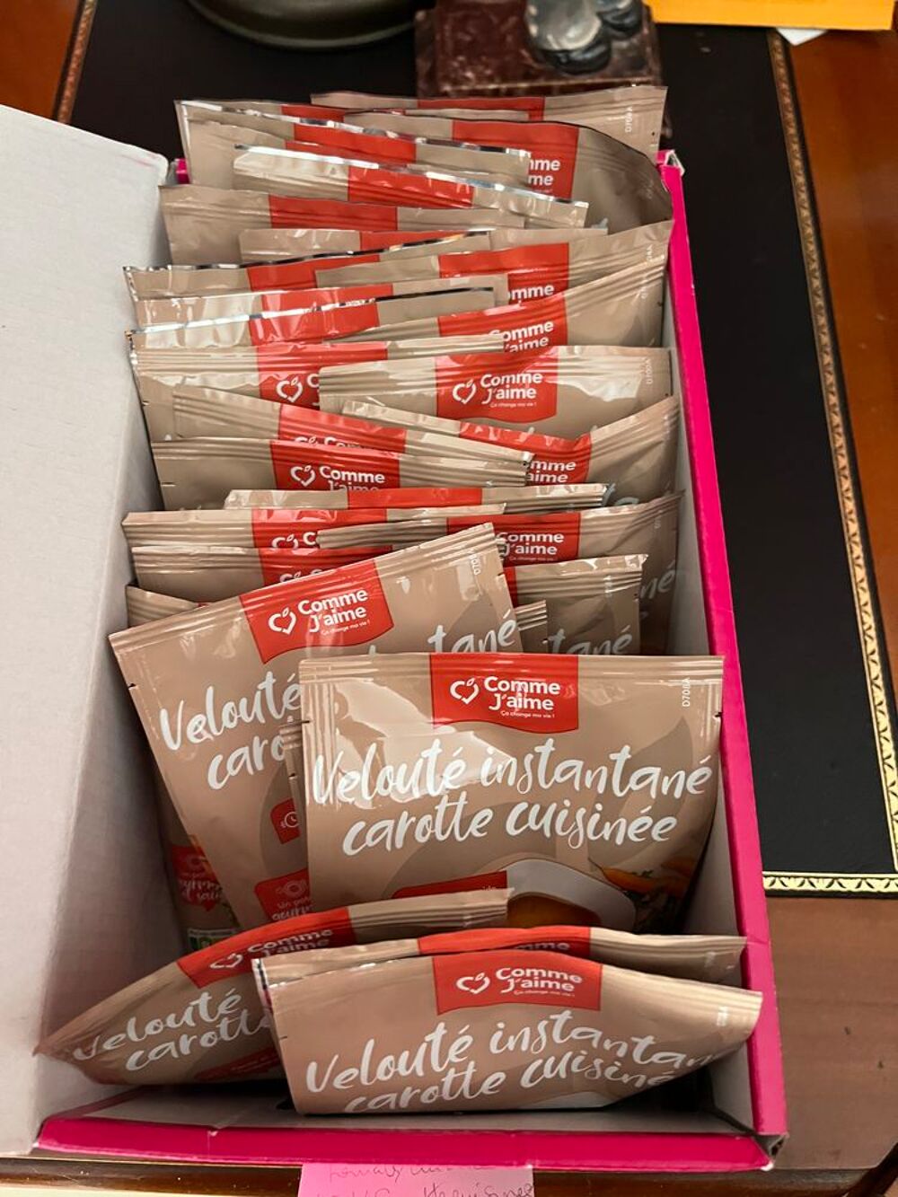 Lot de 34 sachets de velout&eacute;s instantan&eacute;s Cuisine