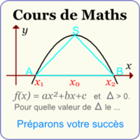   PROFESSEUR MATHS propose Cours particuliers Soutien en ligne 
