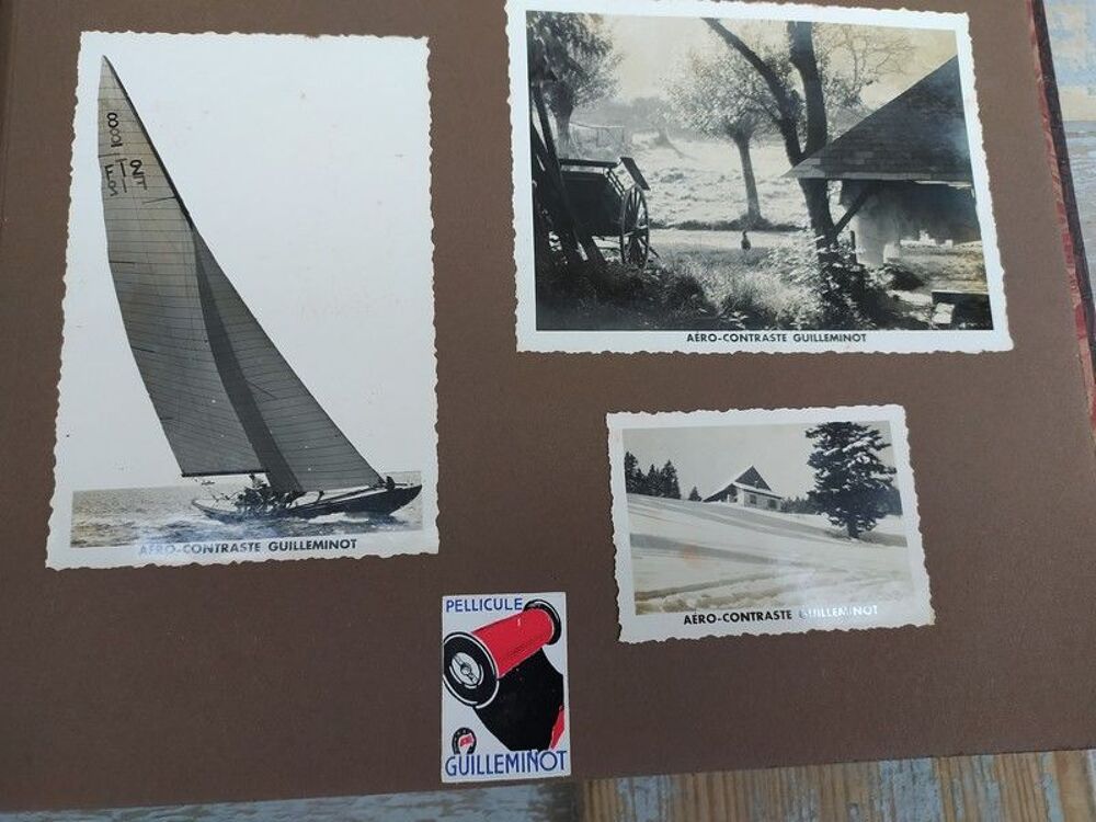 Album Publicitaire Photographie Papiers Guilleminot 