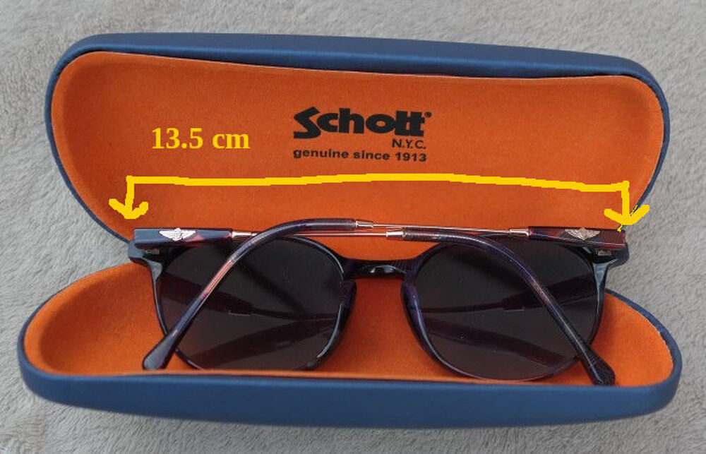 Lunettes solaires polaris&eacute;es Schott Bijoux et montres