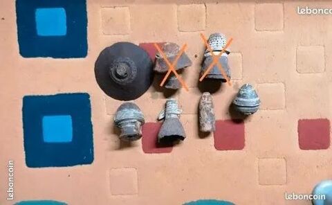 Fonte militaire Anglaise Allemand France WW1 5 Les Baroches (54)