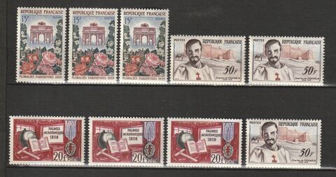Timbres Neufs ANNEE 1959 en triple 29 Valros (34)