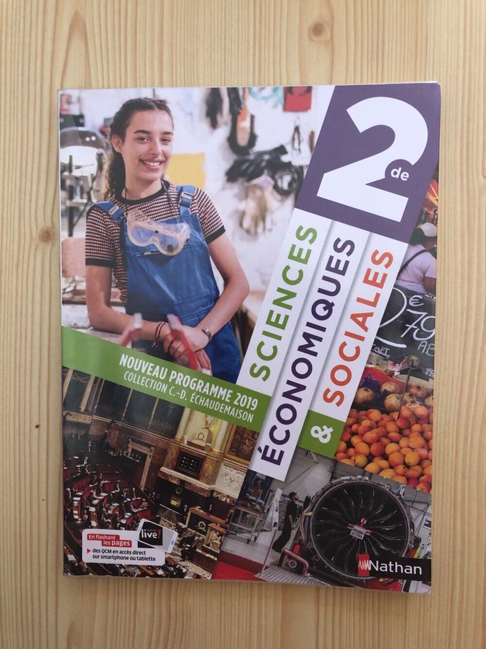 Manuel scolaire 2nd SES Livres et BD