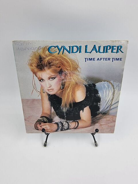Vinyle 45 tours Cyndi Lauper : Time After Time avec fourreau 2 Vulbens (74)