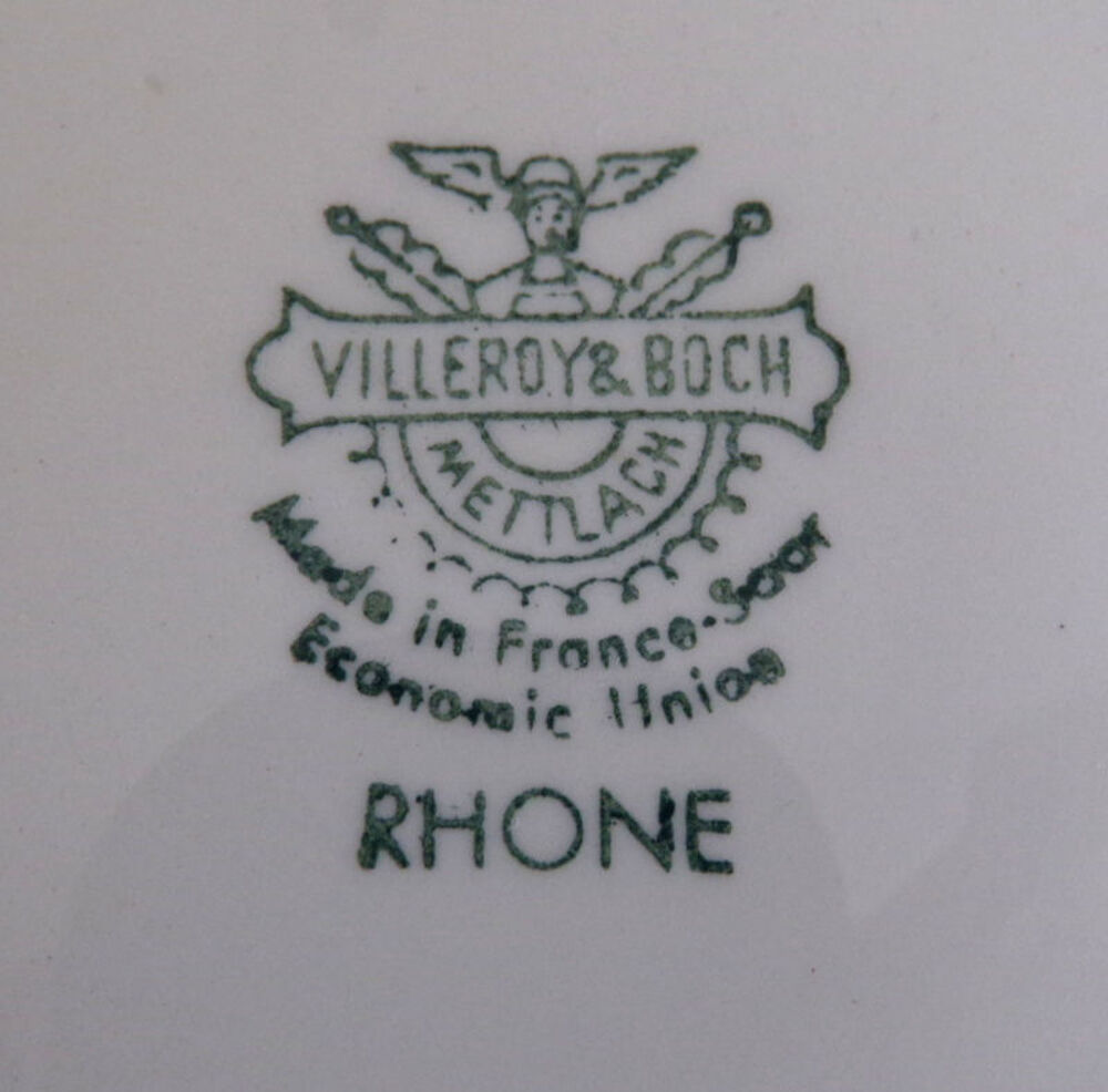 Service Villeroy &amp; Boch Mettlach Rhone soupi&egrave;re plat tasse a Cuisine