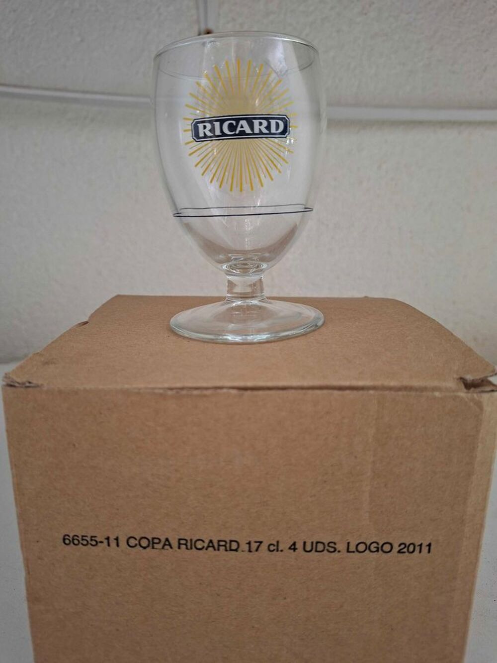 4 verres ballon RICARD Electroménager