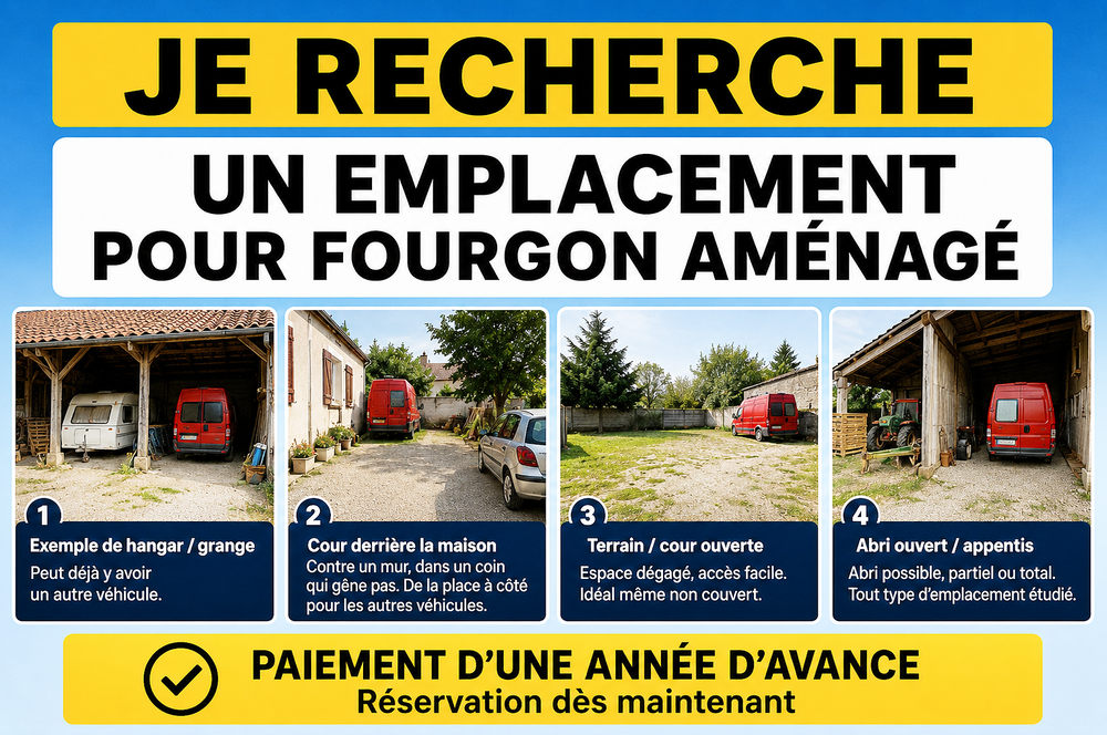   Stationner un fourgon 