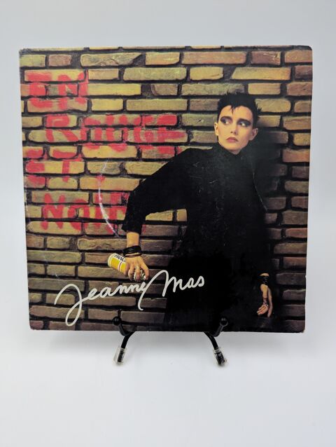 Vinyle 45 tours Jeanne Mas : En Rouge et Noir en fourreau  2 Vulbens (74)