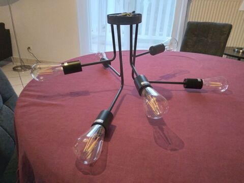 Plafonnier 6 ampoules 40 Compigne (60)