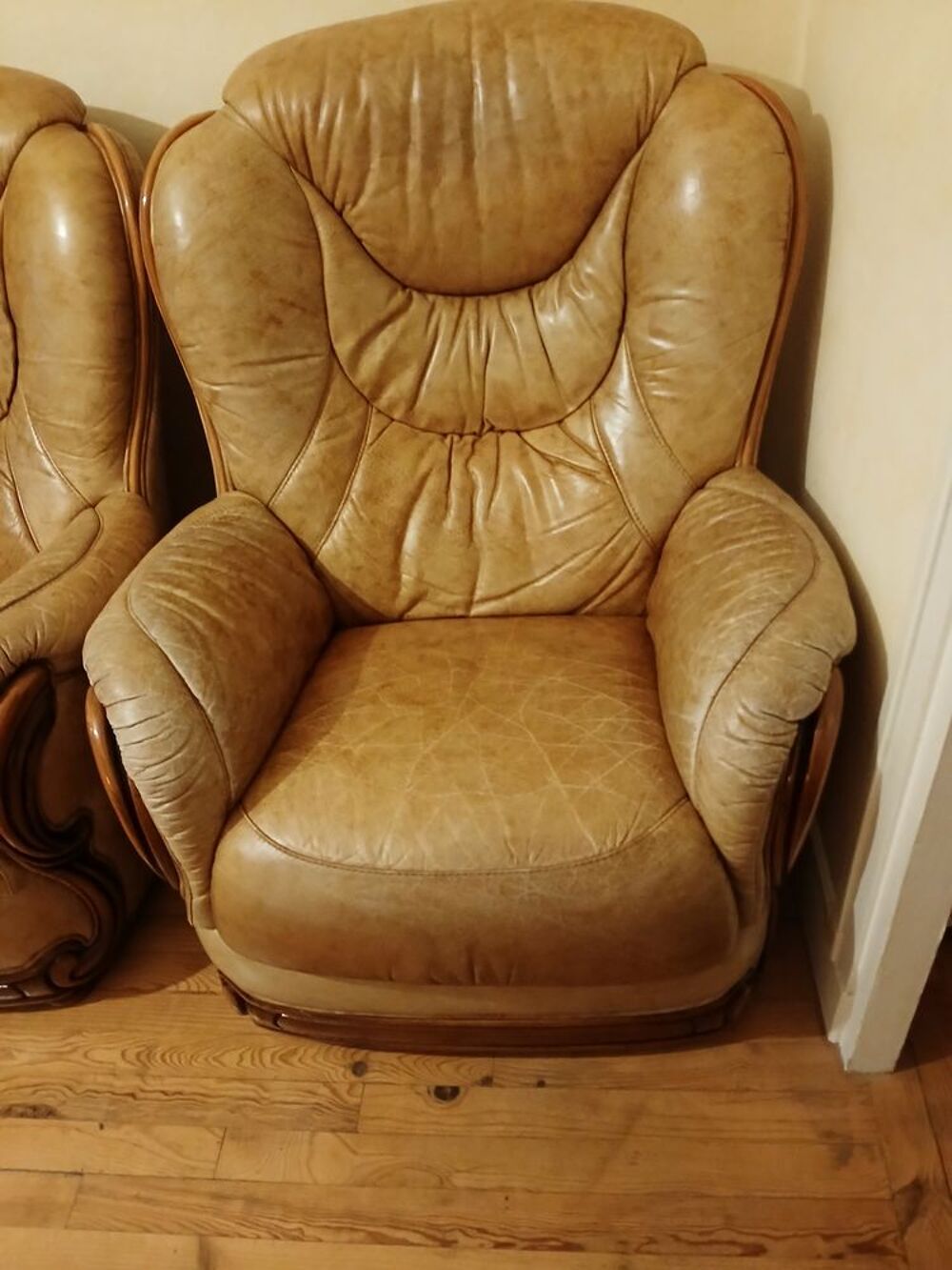 Fauteuil en cuir Meubles