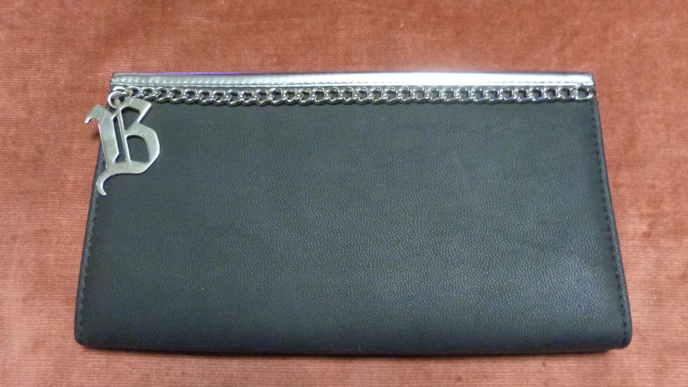 pochette-sac-de-soiree-noire, PACO RABANNE parfums. Neuve!!! Maroquinerie