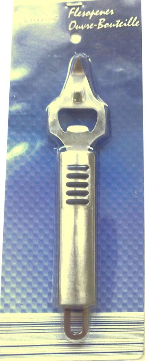 Ouvre-bouteille Flesopener sous blister, neuf, inox 6 Villeurbanne (69)