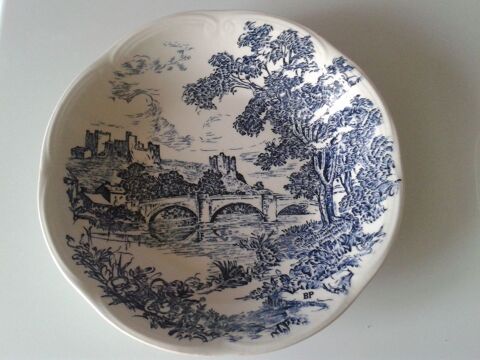 paire d'assiettes publicitaires BP en GIEN 25 Dijon (21)