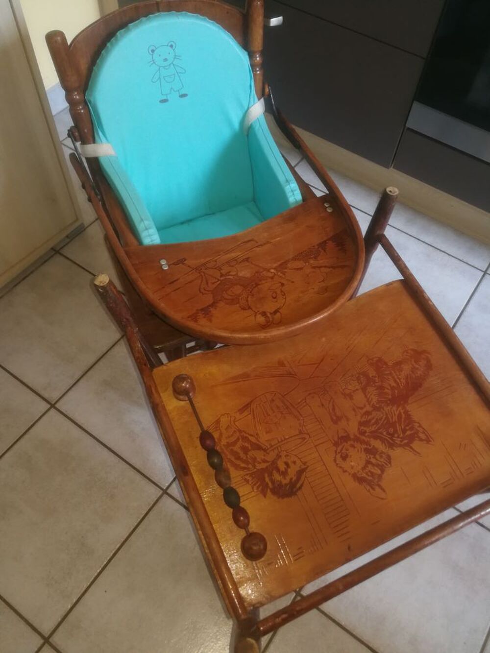 Chaise haute vintage Meubles