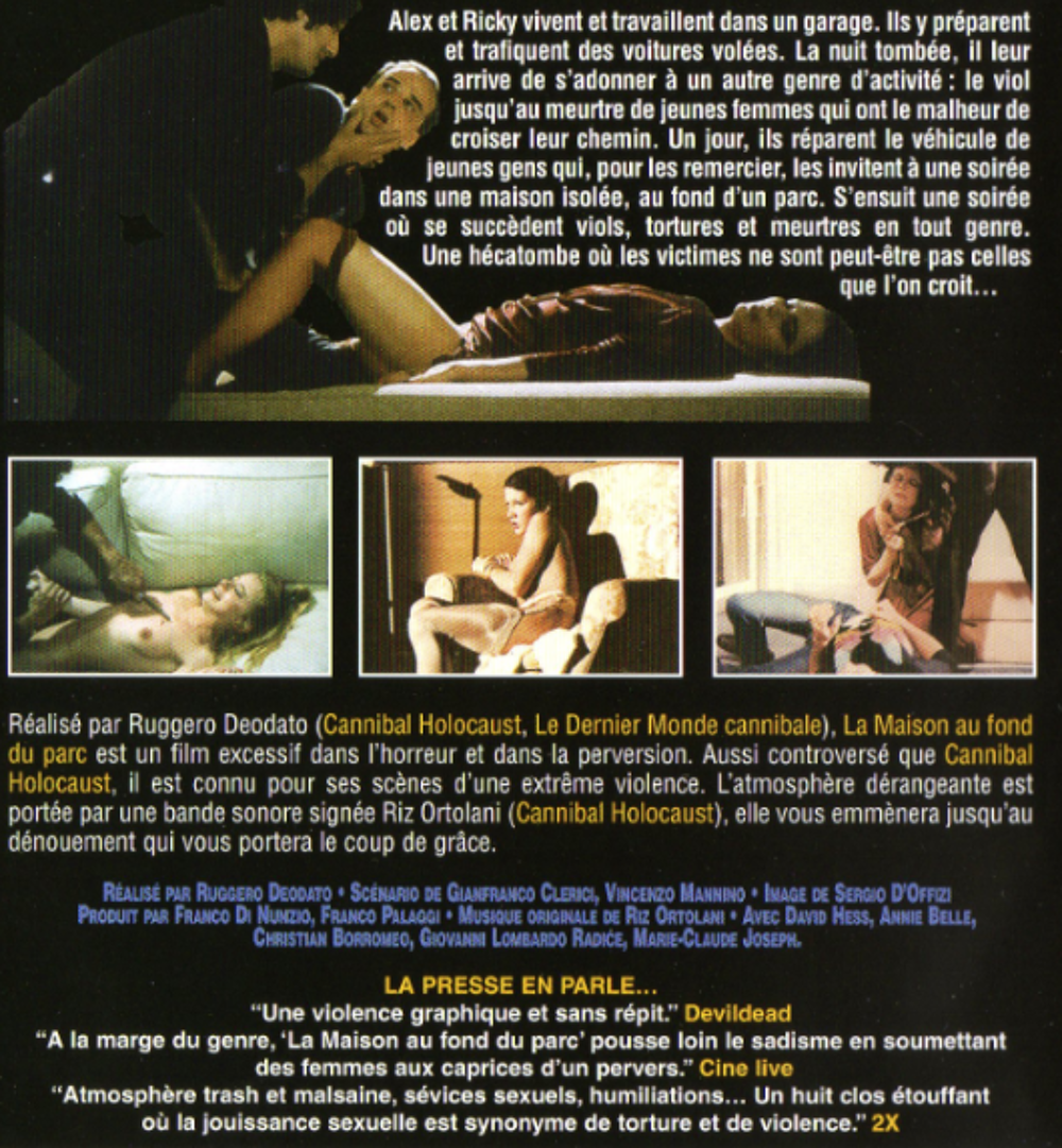 La maison au fond du parc. SAW n&deg; 4 DVD et blu-ray